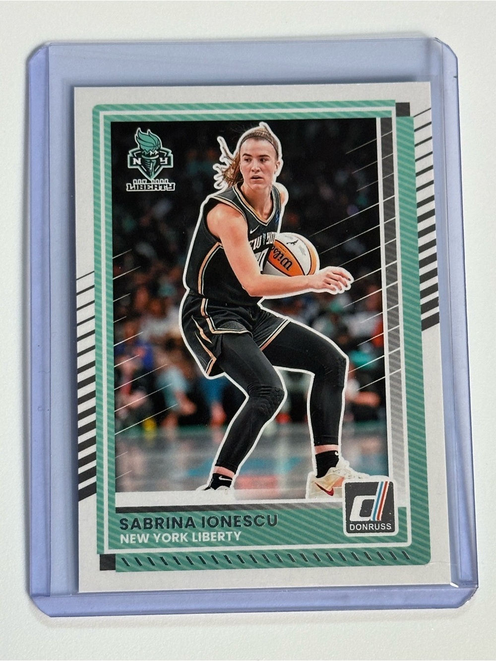 Sabrina Ionescu New York Liberty Basketball Card - Future Hall of Famer